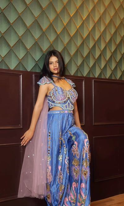 Royal Blue Festival Glamour Set (A4532 D-69)