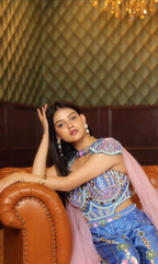 Royal Blue Festival Glamour Set (A4532 D-69)