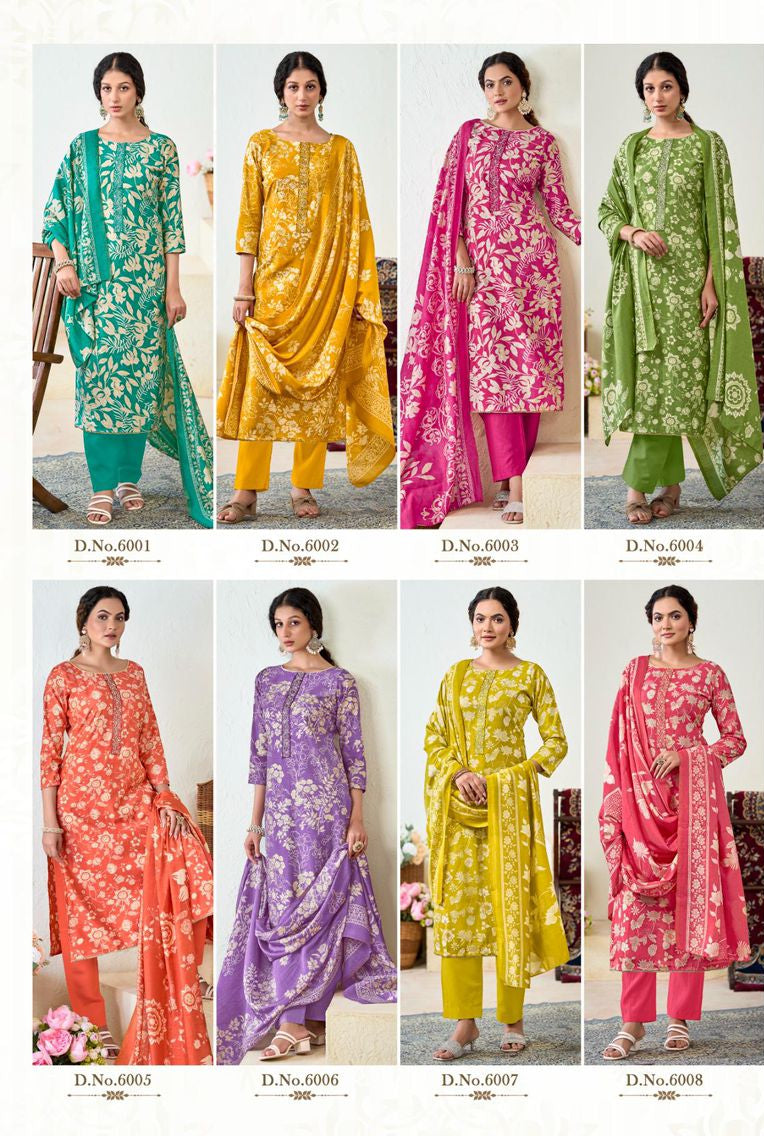 'Sarvam Silk' Collection: Modal Silk Unstitched Suits (06 D-39)