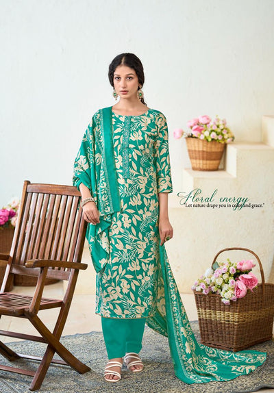 'Sarvam Silk' Collection: Modal Silk Unstitched Suits (06 D-39)