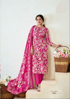 'Sarvam Silk' Collection: Modal Silk Unstitched Suits (06 D-39)