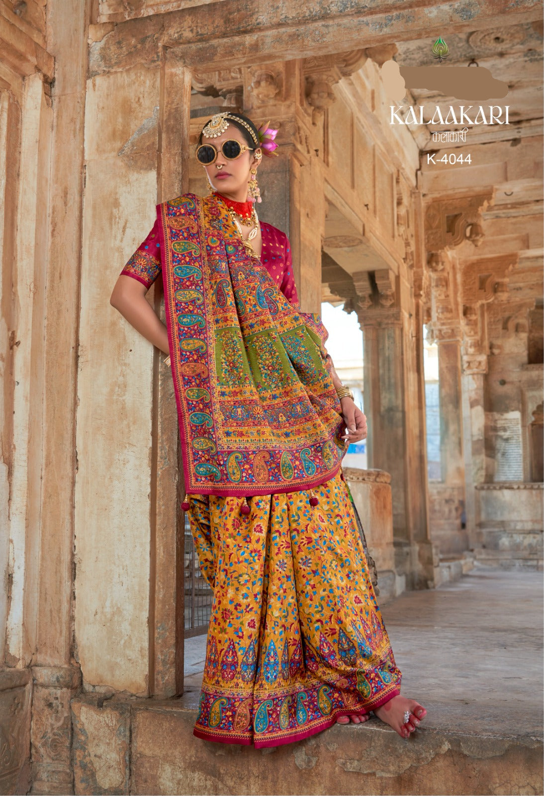 Traditional Daily Saree (K-4044 GS-26) Main image