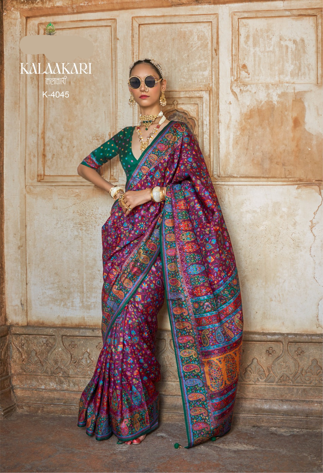 Bold Fusion Saree (K-4045 GS-26)