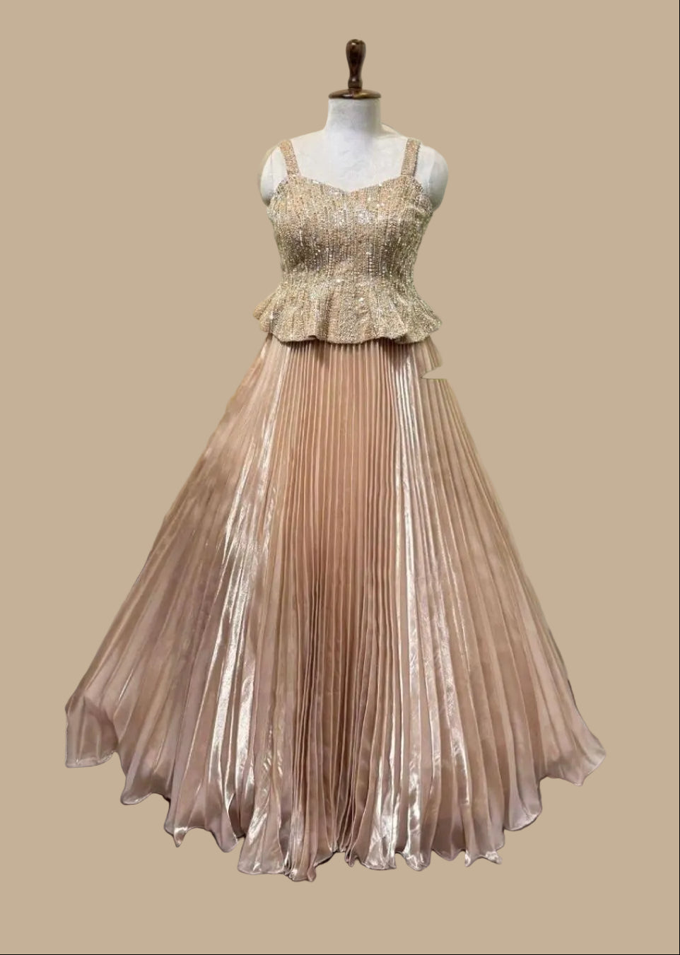 Sovereign One-Shoulder Cape Gown