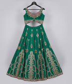 Emerald Garden Lehenga