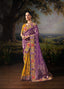 Royal Lavender Jacquard Silk Saree