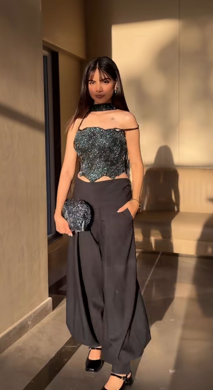 The Midnight Shimmer Co-ord Set