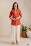 Rust Swirl Tunic Set