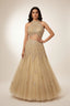 Gilded Zenith Golden Lehenga
