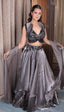 Glamour Sculpted Indo-Western Lehenga Set