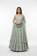 Floor-Length Anarkali Gown