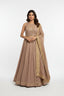 Sequin-Embellished Lehenga Choli