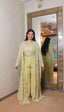 Elegant Embroidered Indo-Western Set