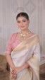 Elegant Silk Saree with Embroidered Blouse