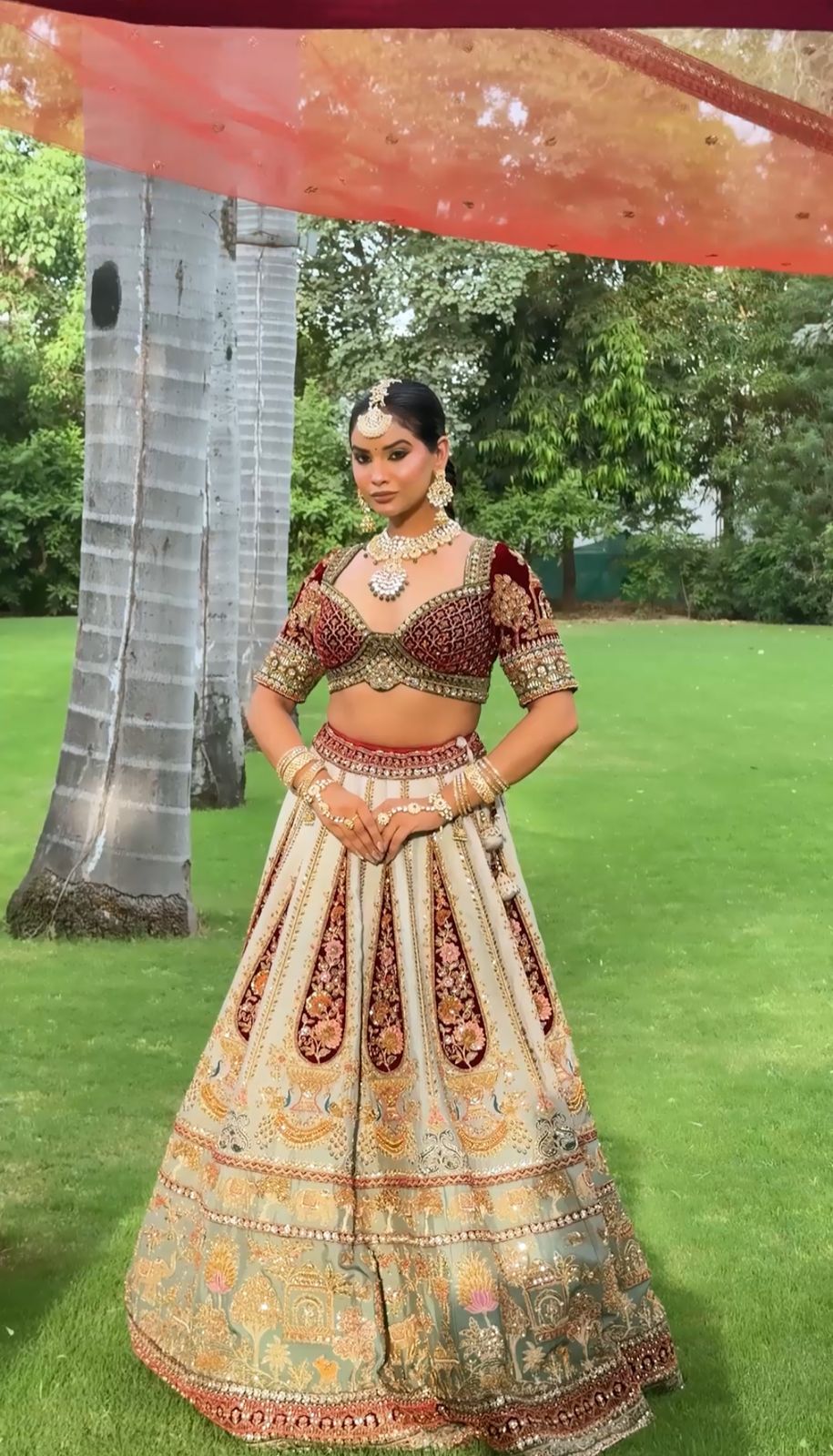 Royal Ivory Heritage Lehenga Choli Main image