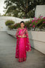 Royal Rani Pink Banarasi Silk Saree