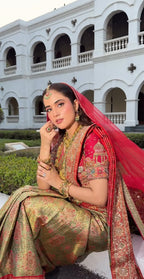 Heavy Zari Brocade Kanjivaram Silk Saree