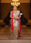 Heavily Embroidered Kanjivaram Silk Saree