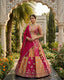Artisan Silk Block Panel Lehenga Choli Set