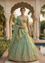Exquisite Textured Silk Lehenga Choli Set