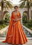 Embroidered Silk Lehenga Choli Set