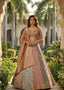 Pastel Multi-Panel Banarasi Silk Lehenga Set