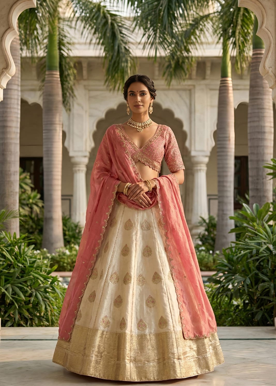 Ethereal Silk Heritage Lehenga Set