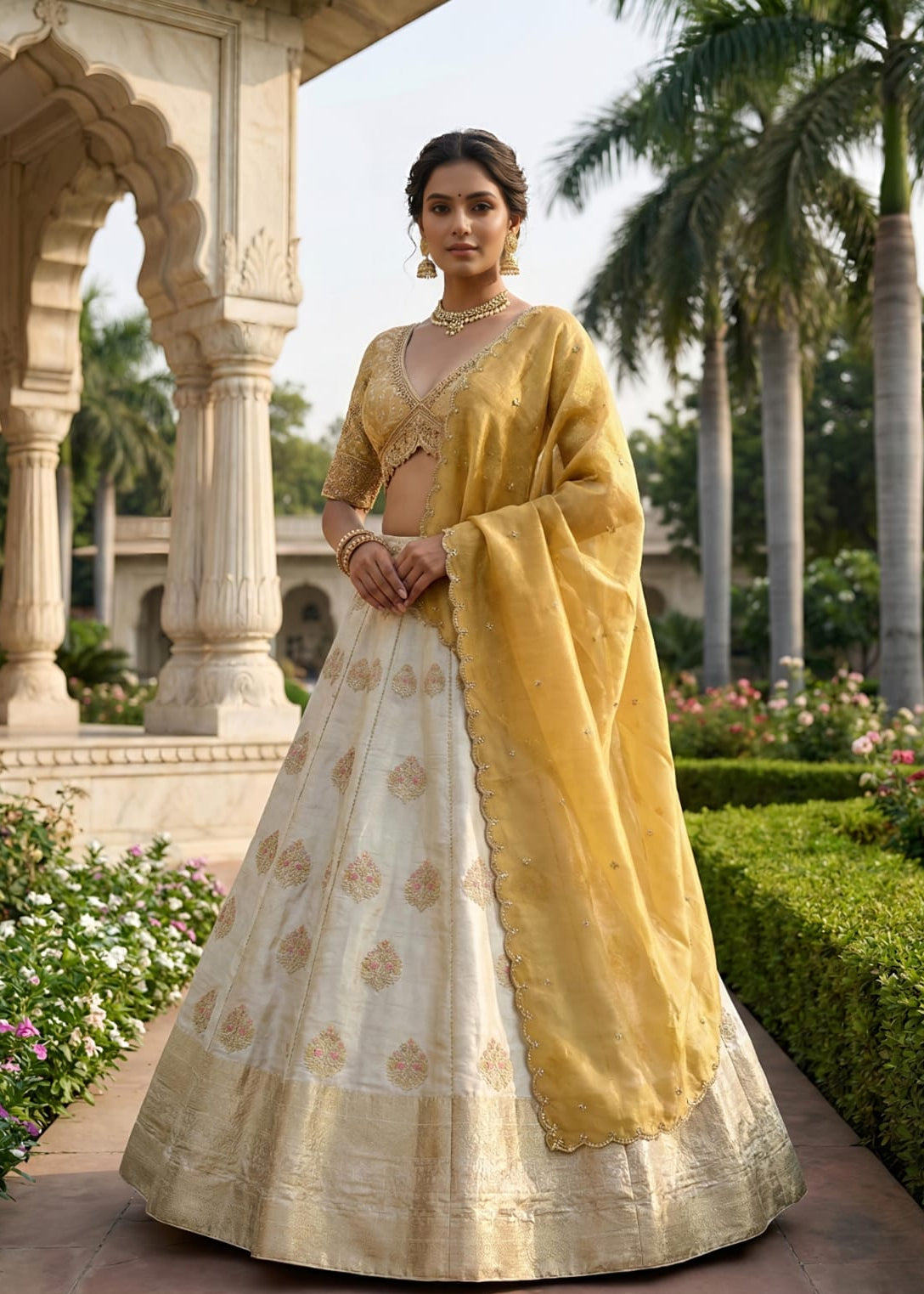 Ethereal Silk Heritage Lehenga Set