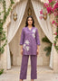 Blossom Embroidered Linen Co-ord Set