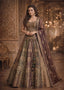 Peplum Style Banarasi Brocade Lehenga Choli Set