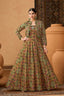 Patola Printed Floor-Length Gown Set