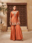 Silk Sharara Suit Set