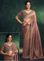 Regal Wine Tissue Saree