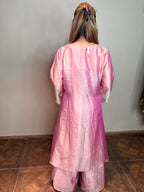 Metallic Pink 3-Piece Shimmer Co-Ord Set