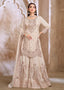 Off-White Embellished Paisley Sharara Set