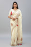 Paisley Embroidery Silk Saree