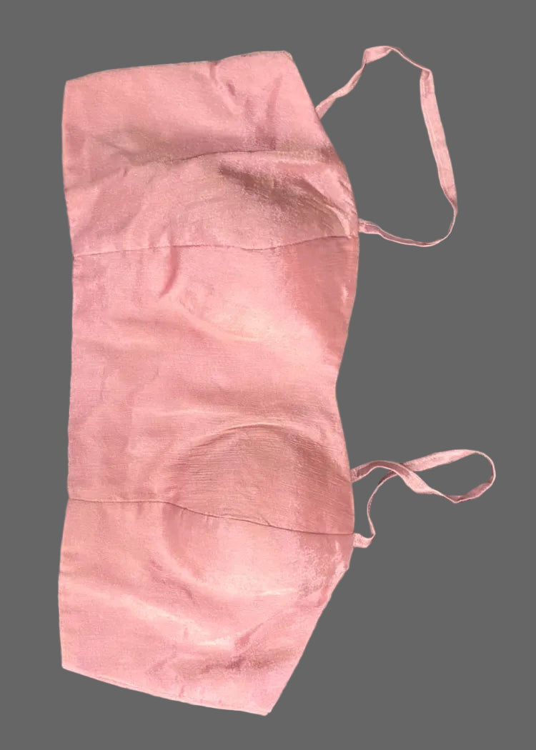 Elegant Pink Embroidered Short Kurti with Designer Dhoti Style Bottom Secondary image