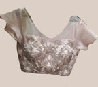 Blush Sequin Dream Saree (599-A D-1)