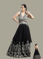 Studio Amas Dust-Rose Glamour Gown