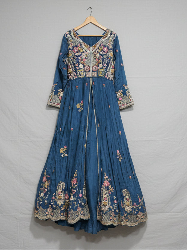 Gulabi Guldasta Lehenga