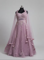 Aurora Cut-Out Tulle Gown
