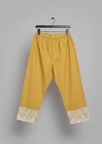 Gilded Marigold Lace Kurta Set