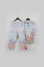Abstract Pastel Printed Co-ord Set