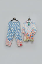 Abstract Pastel Printed Co-ord Set