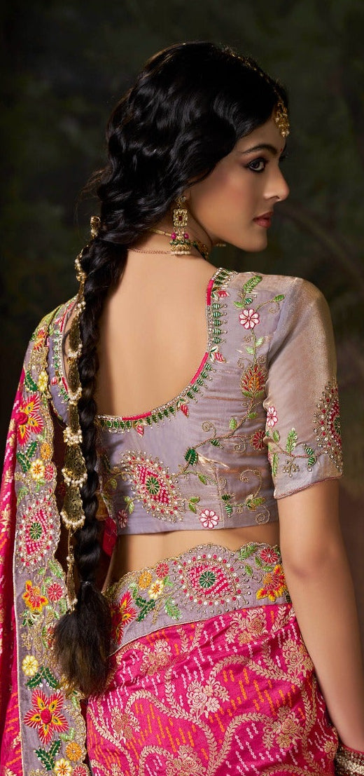 Majestic Dual-Tone Heritage Saree