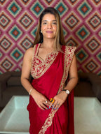 The Royal Cobalt Saree (358 GS-125)