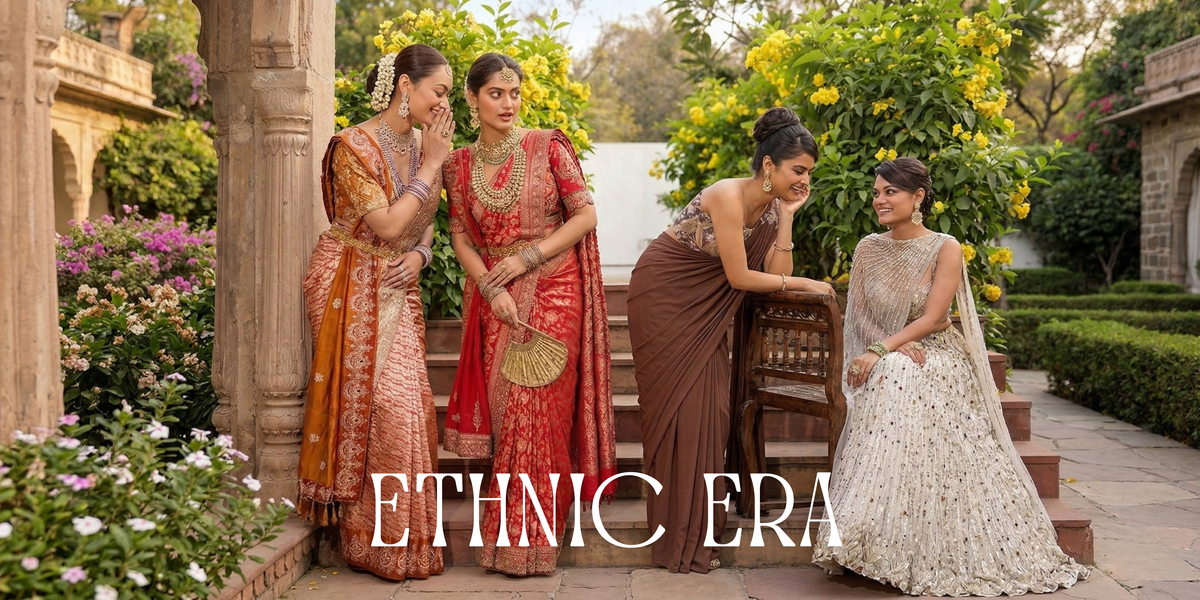 Latest Traditional Designer Ethnic Wear For Women | Odhni – ODHNI