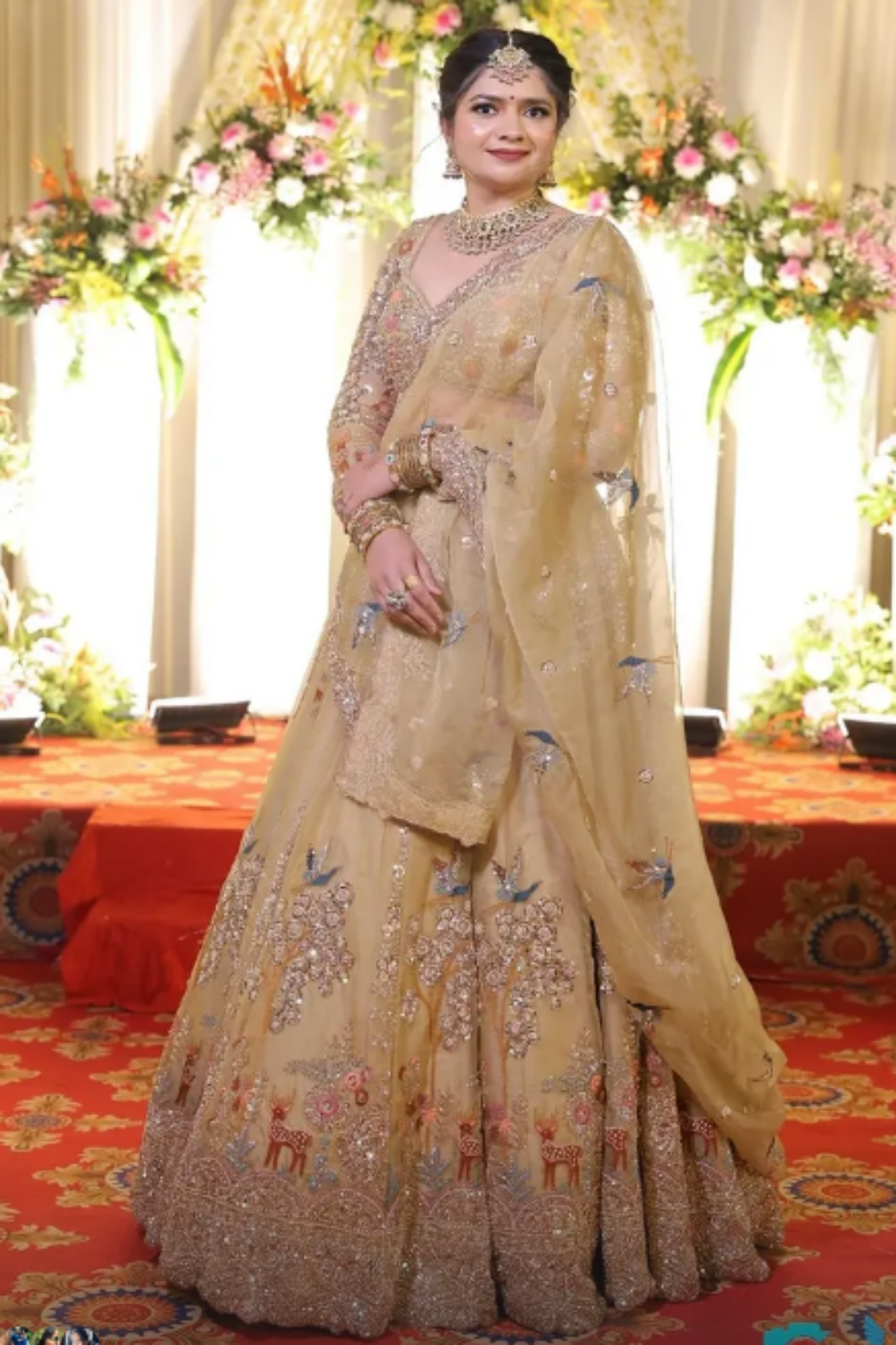 Ivory Aviary Lehenga (P-2206 M-107) Main image