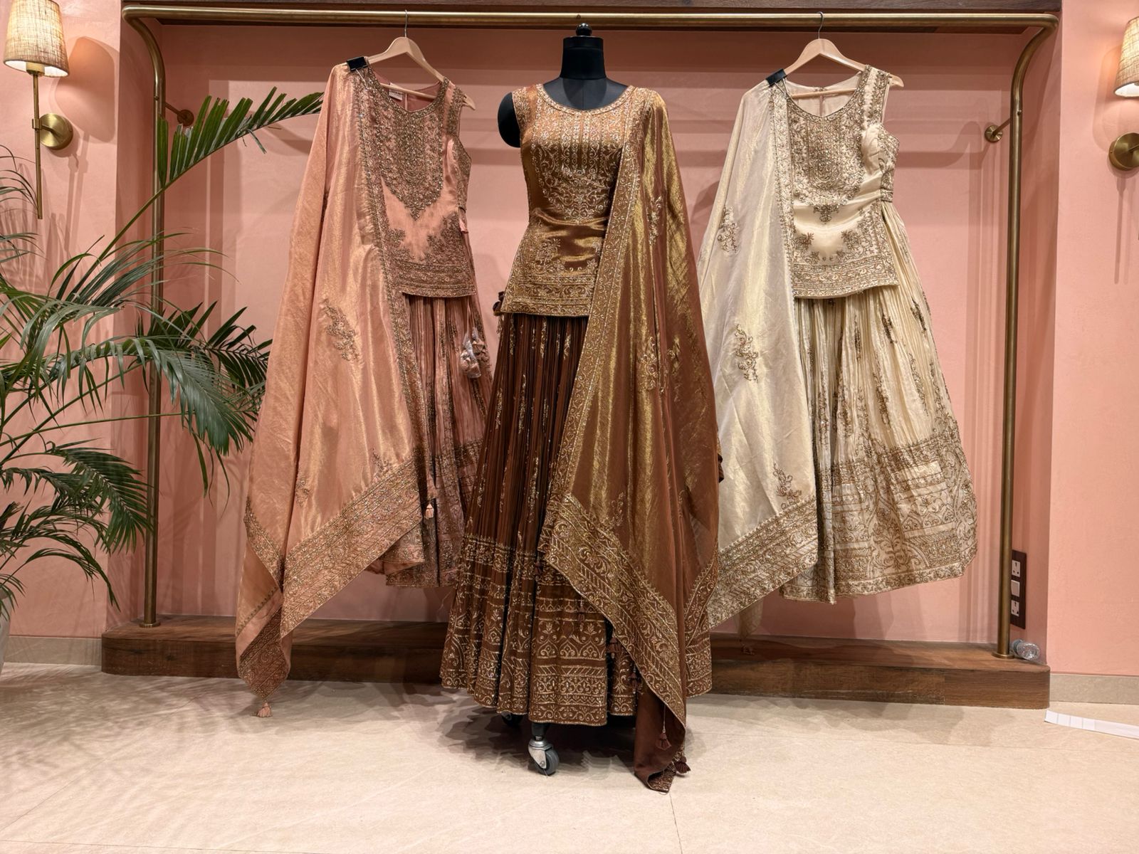 Hansa Heritage Zardozi Long-Choli Lehenga