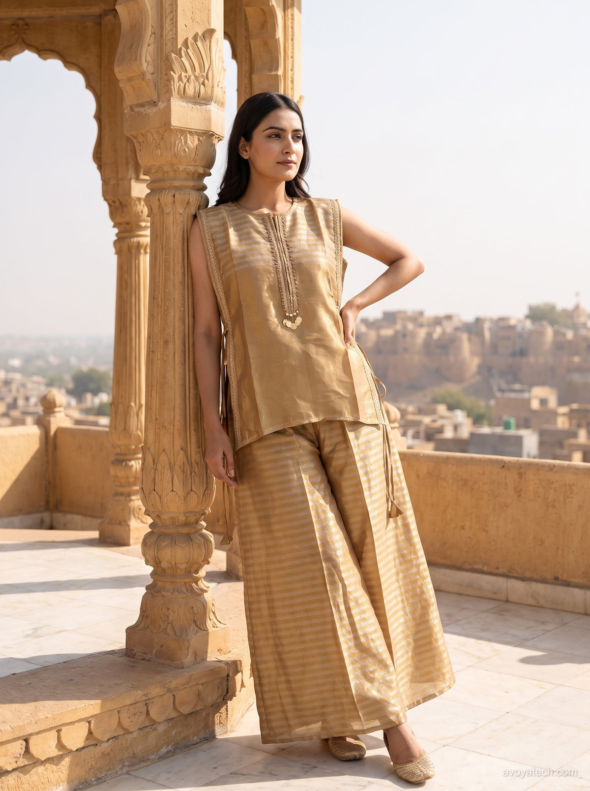 Golden Sands Suit Set Main image